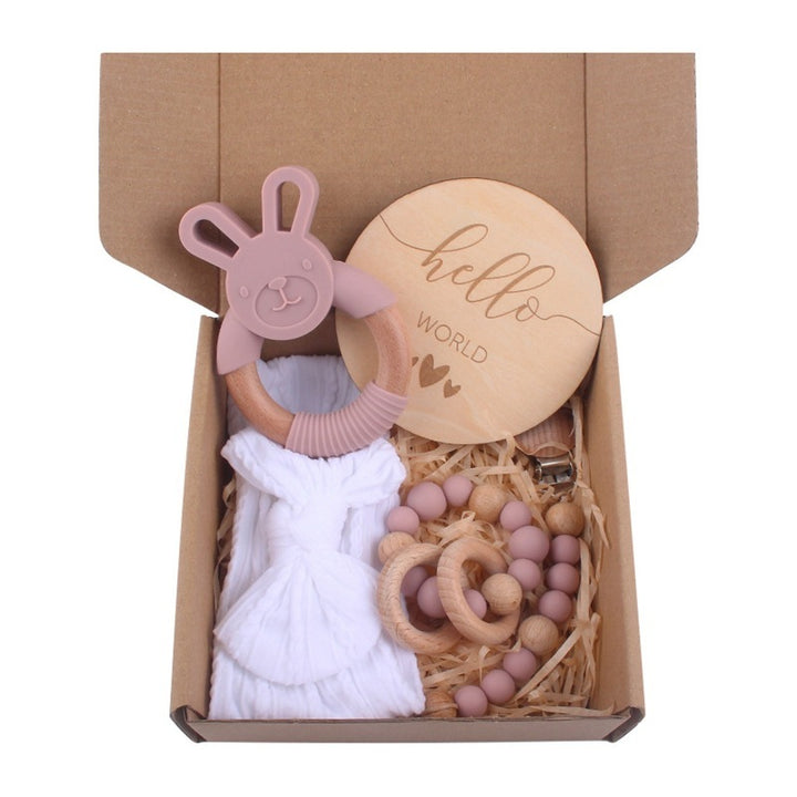 Teether Wood Ring Baby Shower Gift