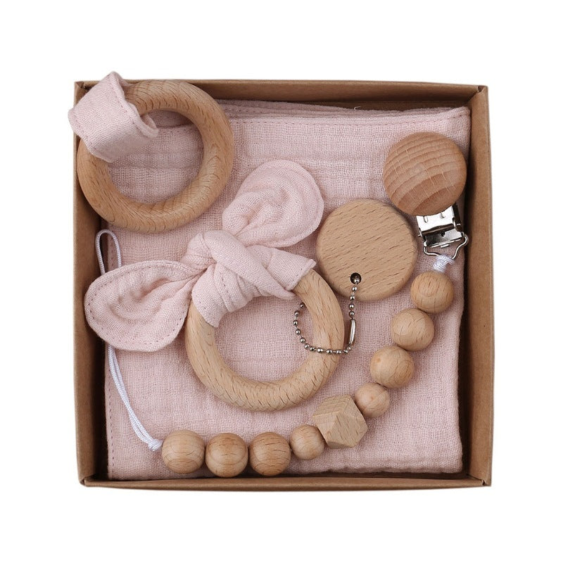 Teether Wood Ring Baby Shower Gift