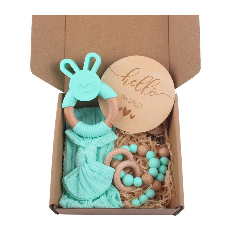 Teether Wood Ring Baby Shower Gift