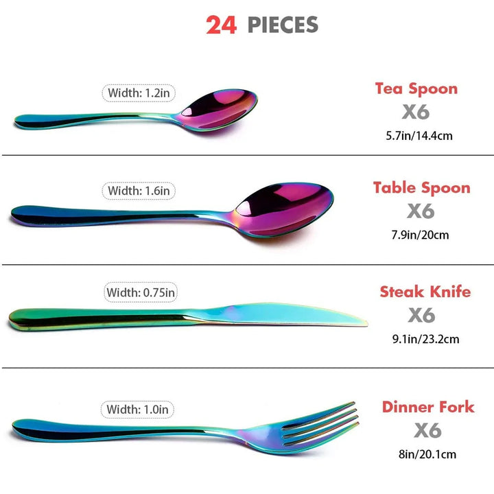 Complete Tableware Flatware Set