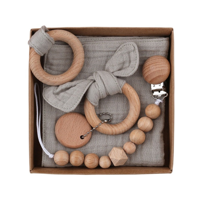 Teether Wood Ring Baby Shower Gift