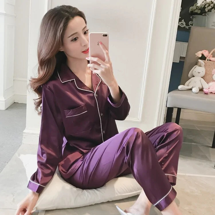 Silk Satin Pajamas