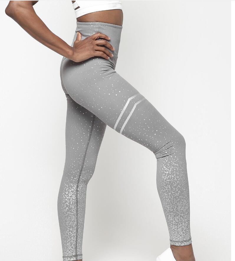 Hot Stamping Yoga Pants