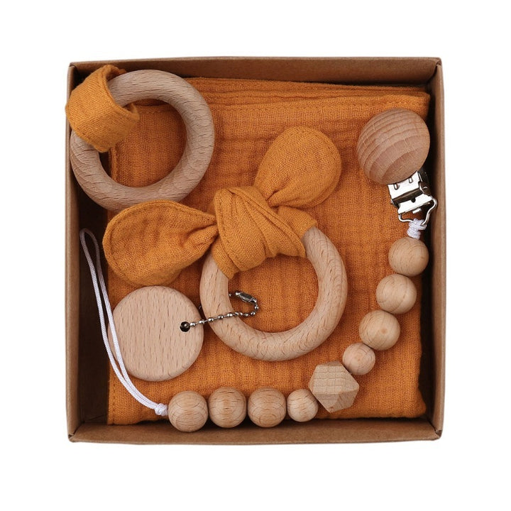 Teether Wood Ring Baby Shower Gift