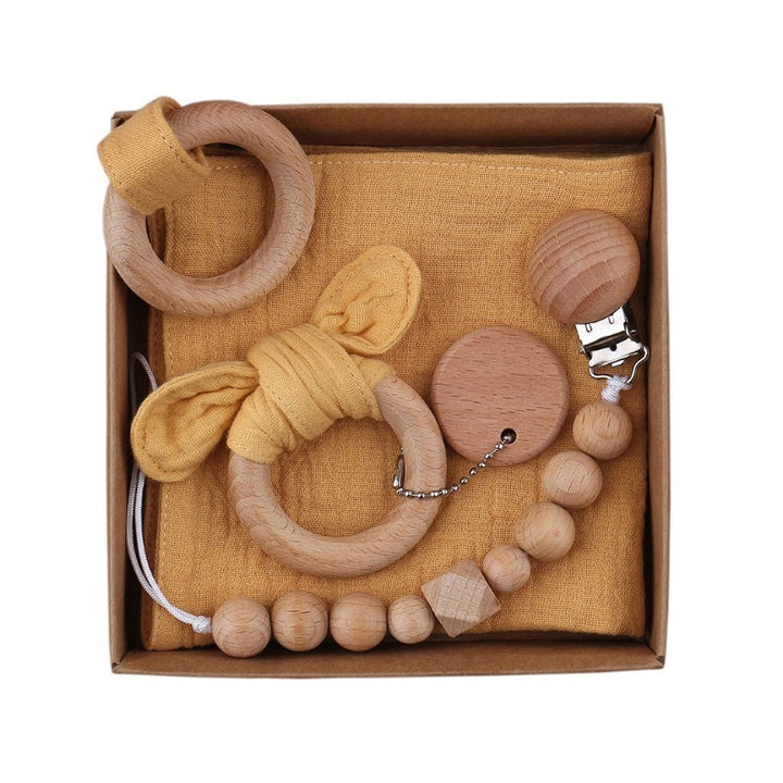 Teether Wood Ring Baby Shower Gift