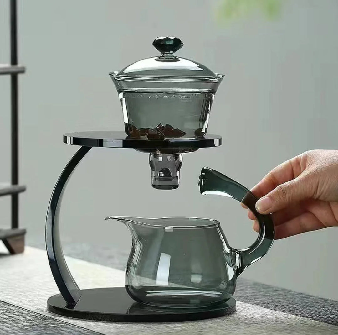 Automatic Glass Tea Maker Set