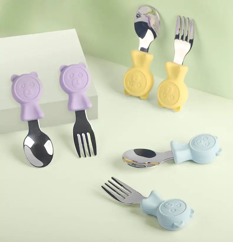 Stainless Steel Kids Cutlery Set