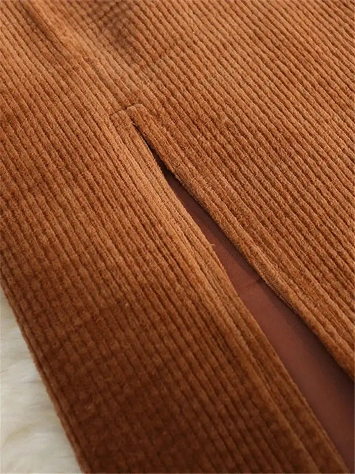 Corduroy Women Skirt