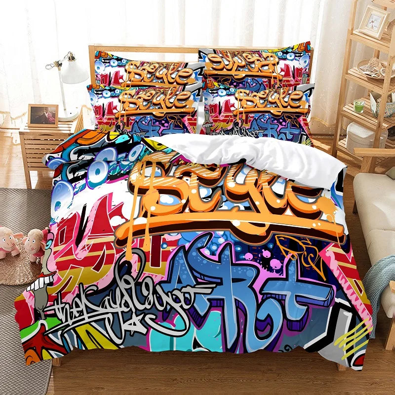 Smiling Face Bedding Set Duvet Cover Set 3d Bedding Digital Printing Bed Linen Queen Size Bedding Set Fashion Design