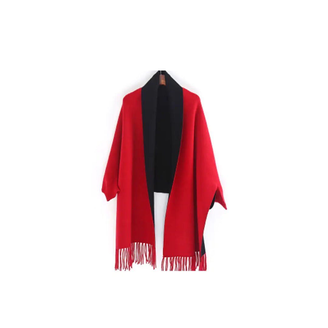 Aesthetica Two-Toned Shawl Coat