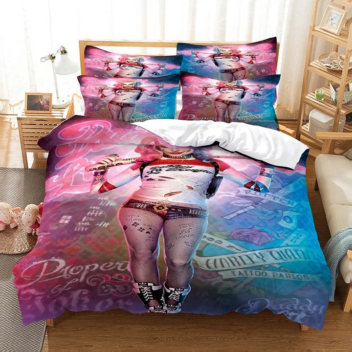 Smiling Face Bedding Set Duvet Cover Set 3d Bedding Digital Printing Bed Linen Queen Size Bedding Set Fashion Design