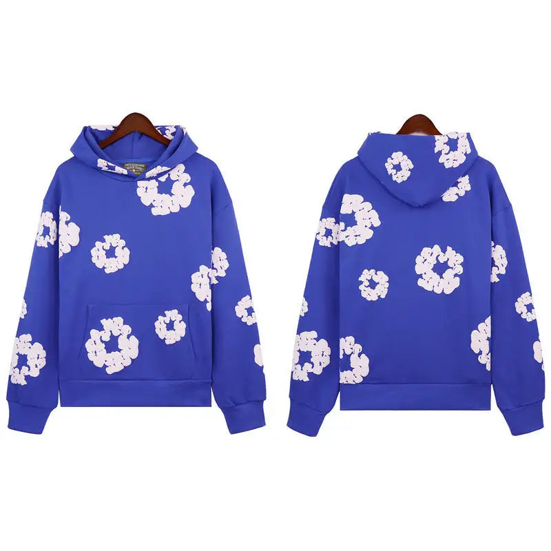 Cotton Puff Print  Sweatshirt