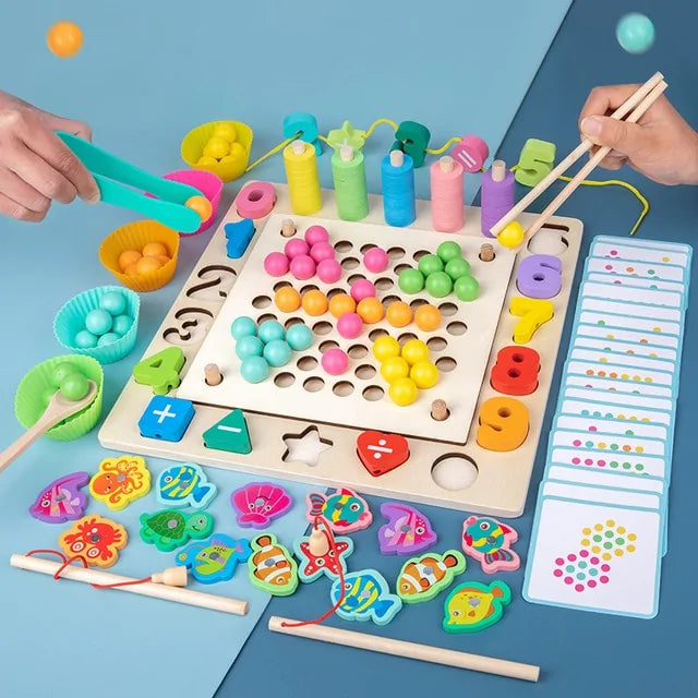 Kids Puzzle Board Math Game