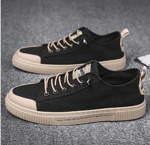 Breathable Canvas Sneakers for Men