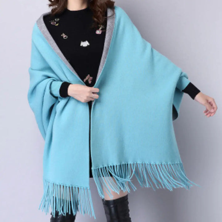 Aesthetica Two-Toned Shawl Coat