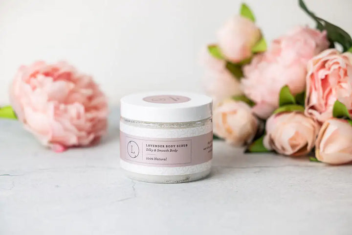 Lavender Body Scrub with CBD