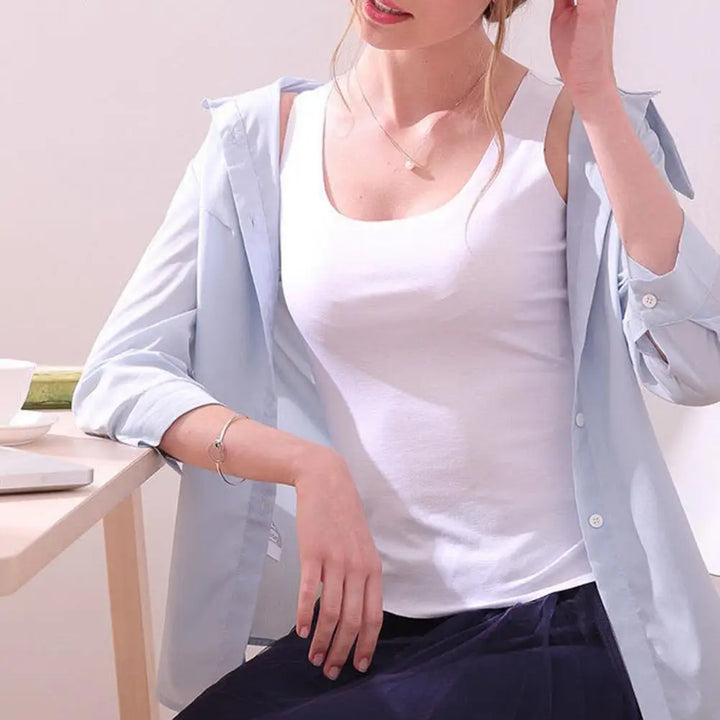 Women Vest T-shirt Seamless