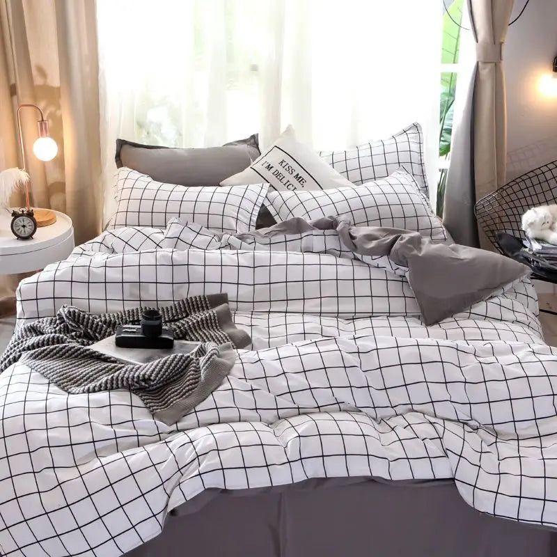 Checkerboard Bedding Set