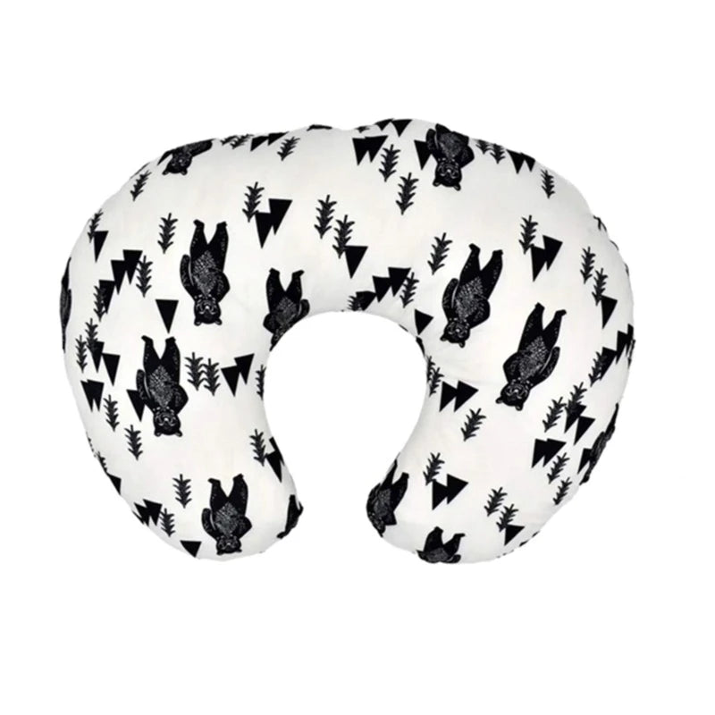 2024 New Removable Nursing Pillow Cover Newborn Bedding