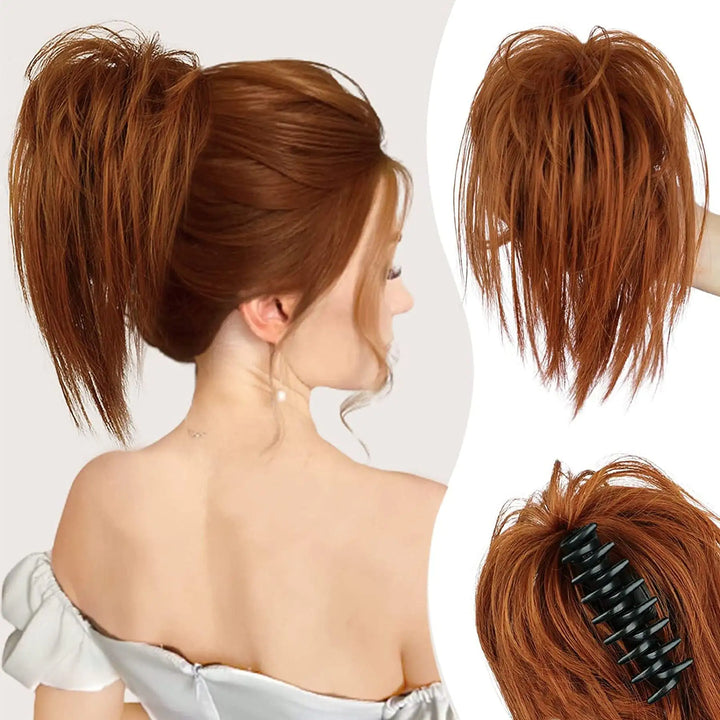 Messy Ponytail Clip Extension