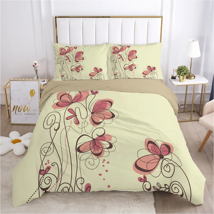 3D HD Quality Printed Bedding Set