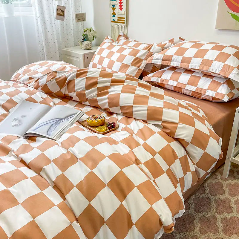 Checkerboard Bedding Set