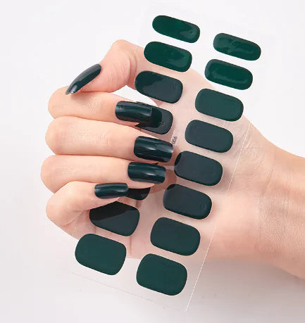 DIY Gel Nail Stickers