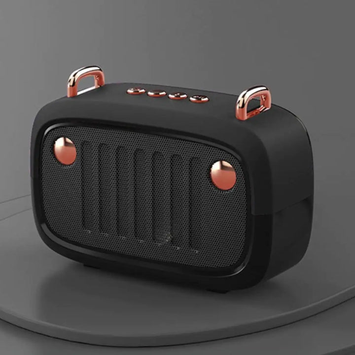 Retro Look FM Radio And Bluetooth Speaker