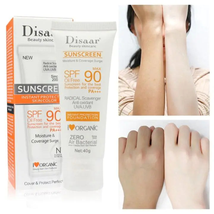 Disaar SPF 90 Facial Body Sunscreen Whitening Sun Cream