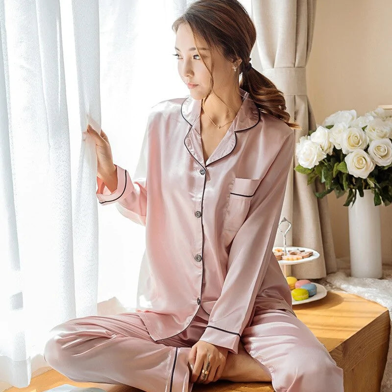 Silk Satin Pajamas