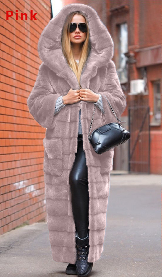 Fur Hooded Cotton Jacket