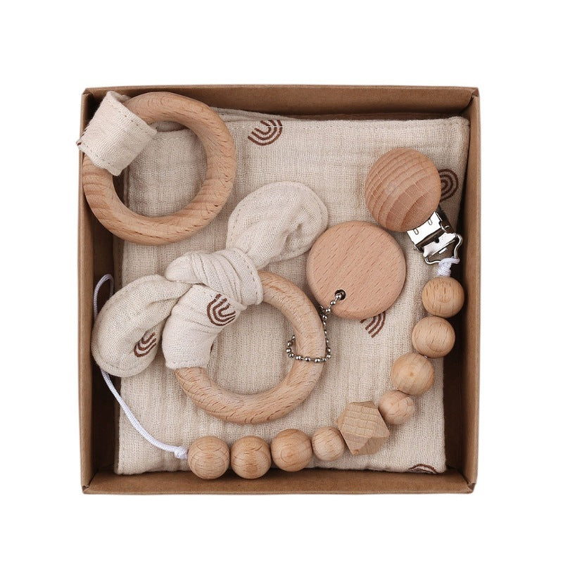 Teether Wood Ring Baby Shower Gift