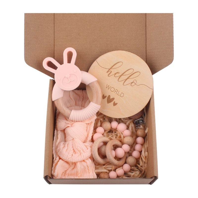 Teether Wood Ring Baby Shower Gift