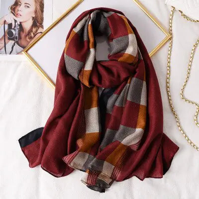 Plaid Scarf