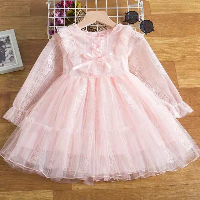 Spring Sequins Dress Kids