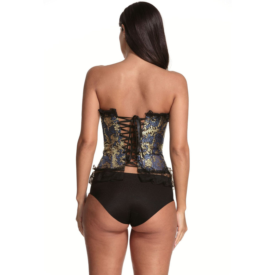 Lace Bronzing Corsets Abdomen