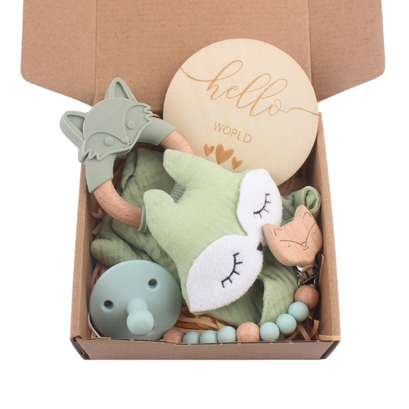 Teether Wood Ring Baby Shower Gift