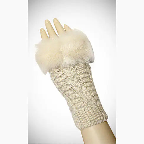 Faux Fur Gloves for Winter