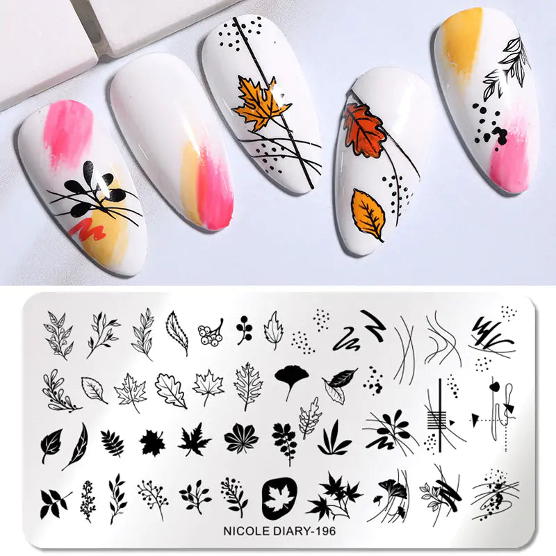 Nail Art Stamping Plates