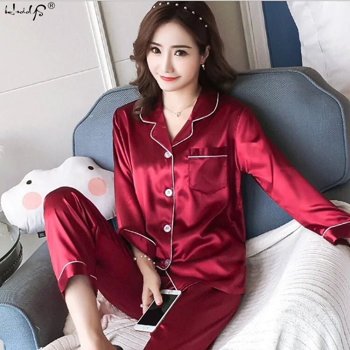 Silk Satin Pajamas