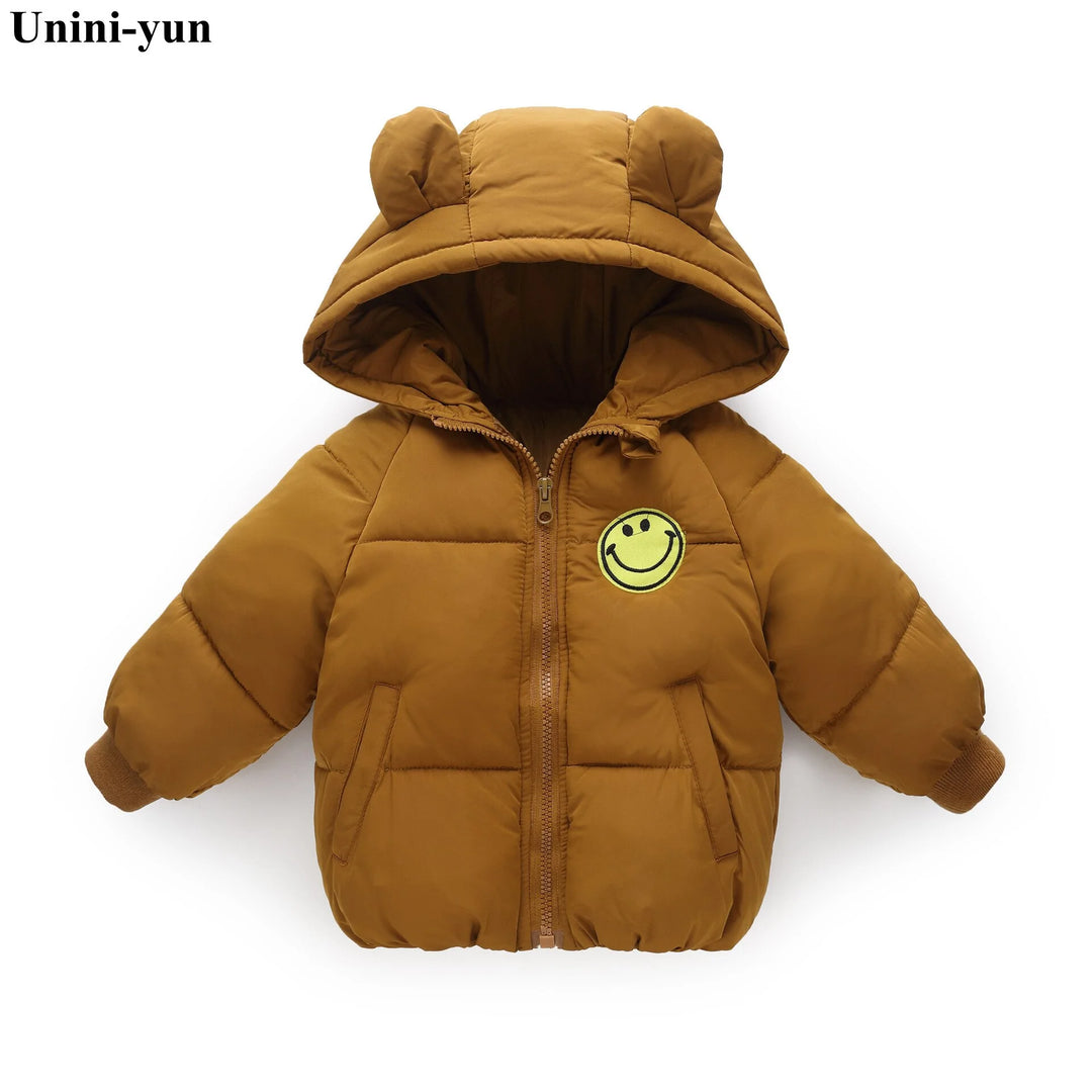 Kids Warm Hooded Coat