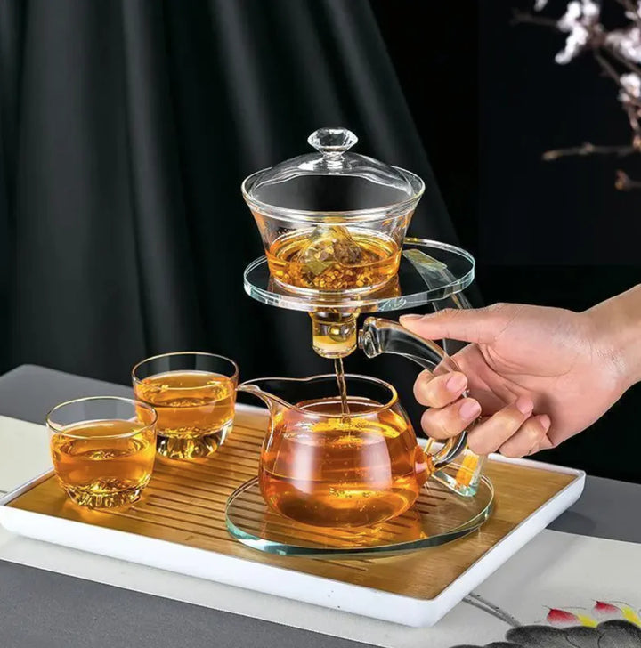 Automatic Glass Tea Maker Set