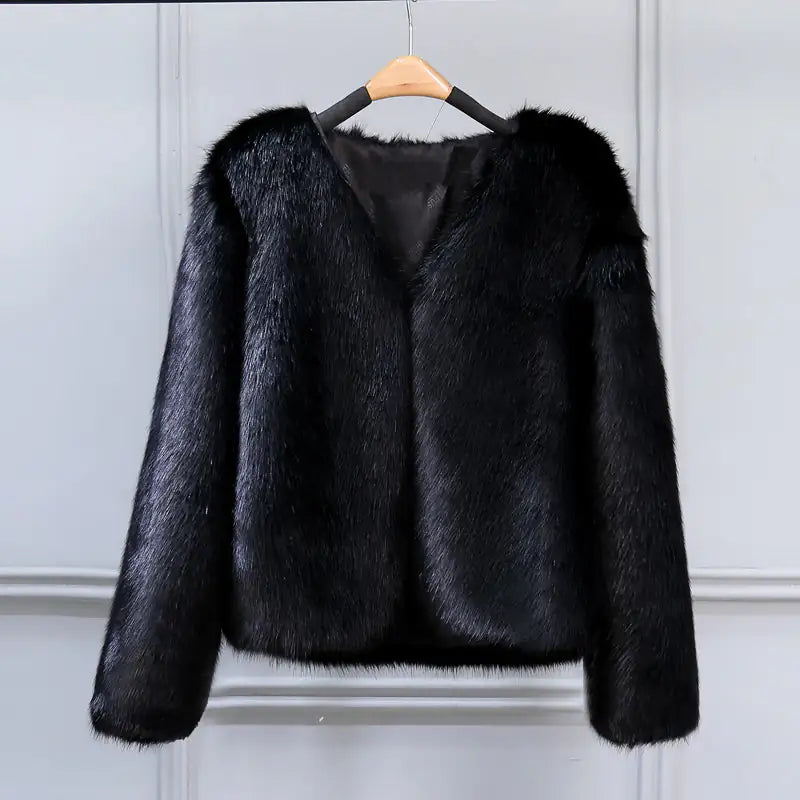 Faux Fur Throw