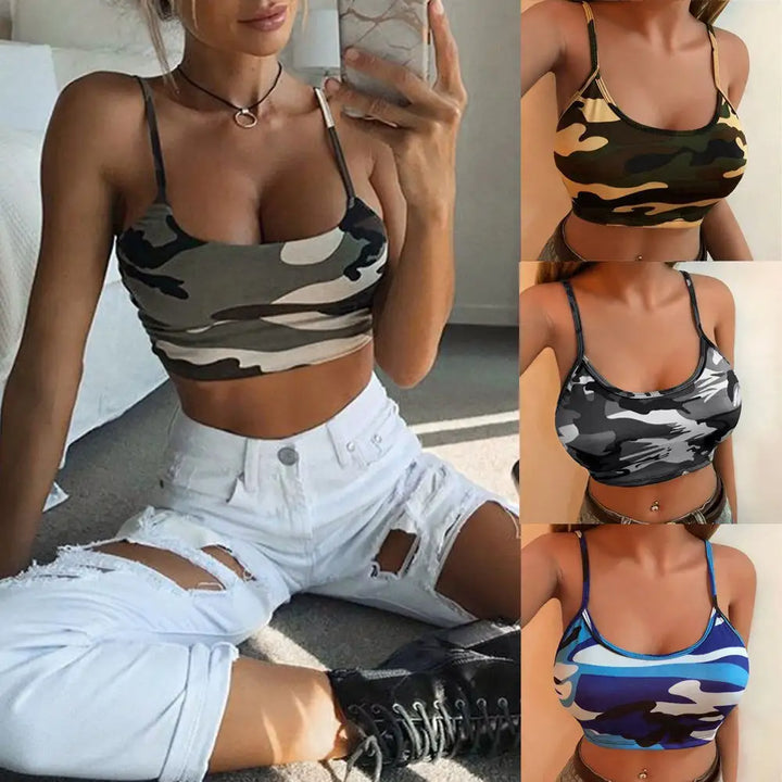 Camouflage Crop Top