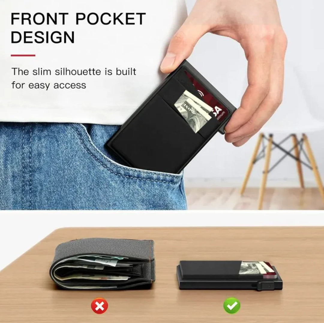 Simple Ultra-thin Protective Wallet Card Sleeve