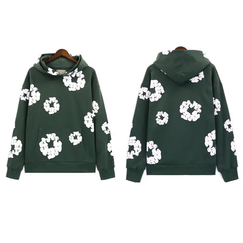 Cotton Puff Print  Sweatshirt