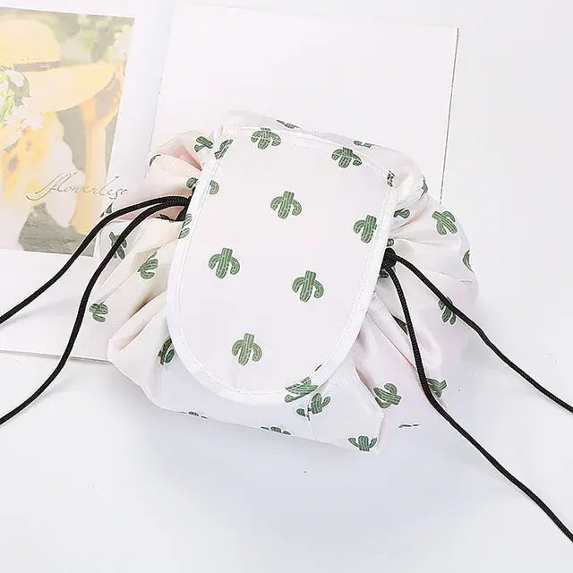 Magic Pouch: Women's Drawstring Cosmetic Organizer