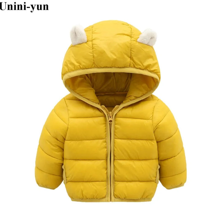 Kids Warm Hooded Coat